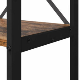 Berkfield Bookcase Old Wood 80 X 30 X 153 Cm Engineered Wood - thumbnail 8
