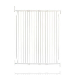 Safetots Extra Tall Eco Screw Fit Baby Gate, White, 120Cm - 130Cm, Extra Tall Gate 100Cm In Height, Stair Gate For Baby - thumbnail 1