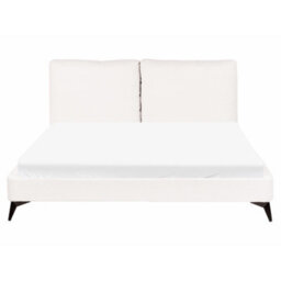 Beliani Bed Boucle Melle 160 X 200 Cm (Eu King Size) Off-White - thumbnail 5