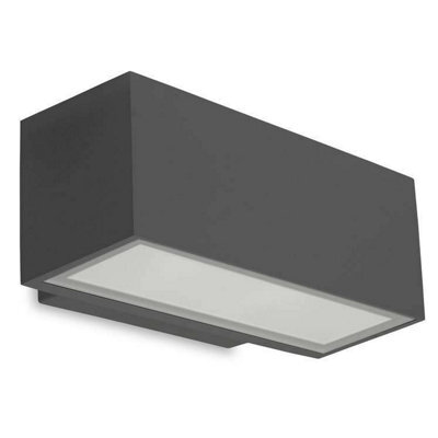 Luminosa Lighting Luminosa Afrodita Led Light Outdoor Small Up / Down Wall Washer Light Urban Grey Ip65 - image 1