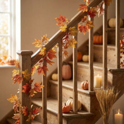 Garden Greatness Autumnal Essential Large Leaf Maple Garland - thumbnail 1