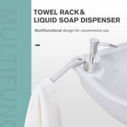 Outsunny Portable Camping Sink With Towel Holder & Soap Dispenser Hand Wash - thumbnail 6