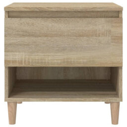 Berkfield Bedside Tables 2 Pcs Sonoma Oak 50X46X50 Engineered Wood - thumbnail 5