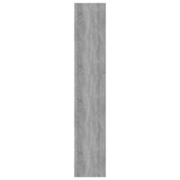 Berkfield Book Cabinet/room Divider Grey Sonoma 60X30X166 Cm Engineered Wood - thumbnail 4