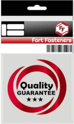 Fort Fasteners Robe Hooks Single Chrome Plated Pack Of 2 - thumbnail 2