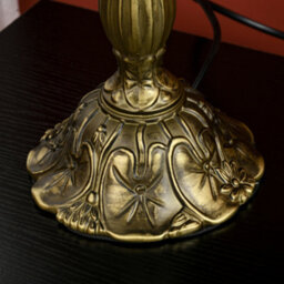 Homcom Antique Table Lamp, For Bedroom Bedside, Bulb Not Included - thumbnail 9