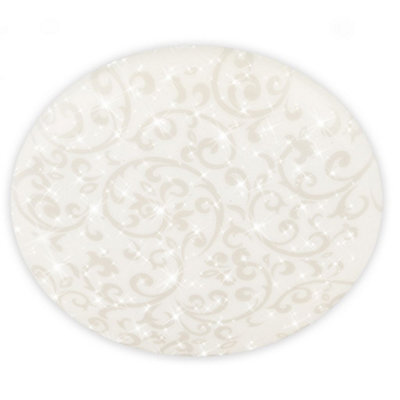 Briloner Led Ceiling Light Flush 2400Lm Floral Design Star Effect 20W 380mm White - image 1