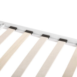Beliani Bed Metal Antlia 180 X 200 Cm (Eu Super King) White - thumbnail 7