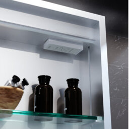 Nes Home Led 500 X 700mm Motion Sensor Mirror Cabinet Wall Mounted Bathroom - thumbnail 4
