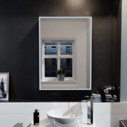 Nes Home Led 500 X 700mm Motion Sensor Mirror Cabinet Wall Mounted Bathroom - thumbnail 5