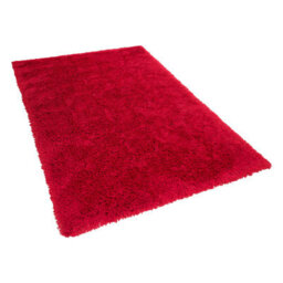 Beliani Shaggygy Rug Cide Red 140 X 200 Cm - thumbnail 4