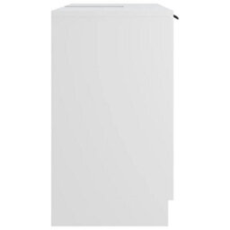 Berkfield Bathroom Cabinet White 64.5X33.5X59 Cm Engineered Wood - thumbnail 8