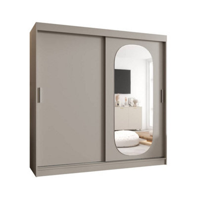 Arte Cashmere Royal Sliding Door Wardrobe 2000mm X 2000mm X 620mm - An Elegant Storage Sanctuary - image 1