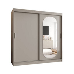 Arte Cashmere Royal Sliding Door Wardrobe 2000mm X 2000mm X 620mm - An Elegant Storage Sanctuary - thumbnail 1