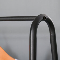 Homcom A Shaped Clothes Rack Garment Hanger Hanging Rail 2-Tier Shelving Metal - thumbnail 8