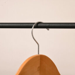 Homcom A Shaped Clothes Rack Garment Hanger Hanging Rail 2-Tier Shelving Metal - thumbnail 7