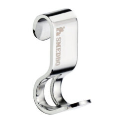 Smedbo Chromed Steel Razor Holder Hook For Shower Soap Baskets - thumbnail 1