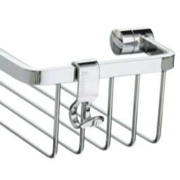 Smedbo Chromed Steel Razor Holder Hook For Shower Soap Baskets - thumbnail 2