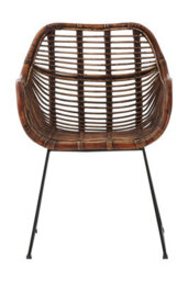 Orsina Natural Rattan Gata Chair, Armrest Rattan Chair - thumbnail 7