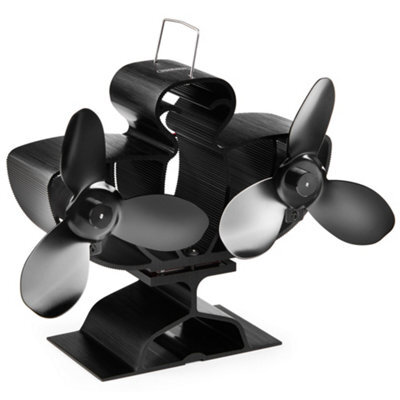 Vonhaus Stove Fan With 6 Blades For Wood/log Burners, Fireplaces, Stove Heaters, Silent Operation, Eco Friendly, Self Powered - image 1