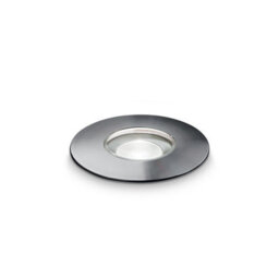 Ideal Lux Luminosa Rocket 9Cm Outdoor Recessed Ground Light Steel 1X Led 900Lm 3000K Ip67 - Driver Required