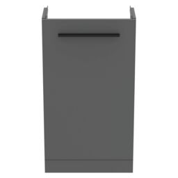 Ideal Standard I.life S Slimline Matt Quartz Grey Freestanding Bathroom Vanity Unit (H) 740mm (W) 410mm - thumbnail 3