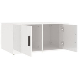 Berkfield Coffee Table High Gloss White 80X50X36 Cm Engineered Wood - thumbnail 6