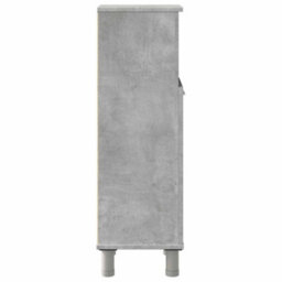 Berkfield Bathroom Cabinet Concrete Grey 30X30X95 Cm Engineered Wood - thumbnail 5