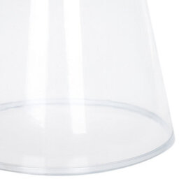 Wyld And Coco Novaglass Set Of 2 Transparent Round Glass Side Tables 37Cm, Modern Hairpin Leg Pair - thumbnail 7