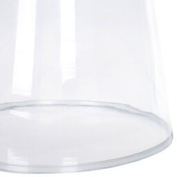Wyld And Coco Novaglass Set Of 2 Transparent Round Glass Side Tables 37Cm, Modern Hairpin Leg Pair - thumbnail 9