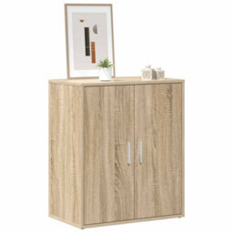 Berkfield Durable Shoe Cabinet Sonoma Oak 60X35X70 Cm Engineered Wood - thumbnail 4