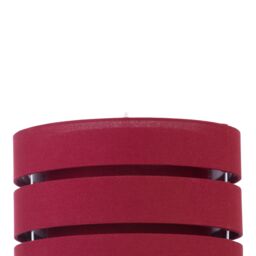 Trio Crimson Red Pendant Cylinder Light Shade (D)28Cm - thumbnail 7