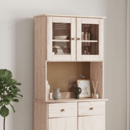 Berkfield Dresser Top Alta 77X30X92 Cm Solid Wood Pine - thumbnail 1