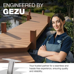 Gezu Impex Heavy Duty Hot Dip Galvanised Elevator Bolt Down Pergola Post Support - Pergola Base - 100 X 100 mm (Pack Of 8) - thumbnail 7