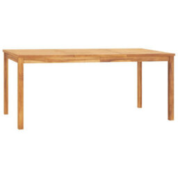 Berkfield 5 Piece Garden Dining Set Solid Wood Teak - thumbnail 8