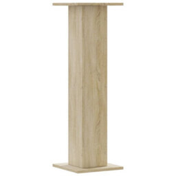 Walplus Plant Stands 2 Pcs Sonoma Oak 30X30X95 Cm Engineered Wood - thumbnail 5