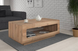 Arte Tulsa Oak Grandson Coffee Table - W1100mm X H440mm X D600mm - thumbnail 2