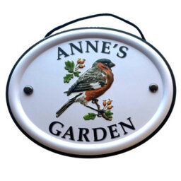 Mulberry Studios Decorative Bird Garden Sign - Anne's Garden
