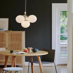Nordlux Ivona Glass Pendant Light Hand Blown Glass Brass,mains - thumbnail 1