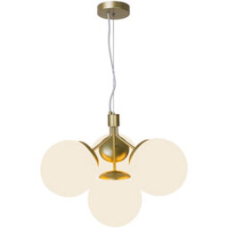 Nordlux Ivona Glass Pendant Light Hand Blown Glass Brass,mains - thumbnail 2
