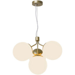 Nordlux Ivona Glass Pendant Light Hand Blown Glass Brass,mains - thumbnail 3