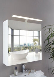 Wall/mirror Light Colour Chrome Shade White Plastic Bulb Led 10W Included - thumbnail 3