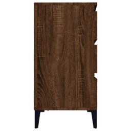 Berkfield Stylish Sideboard Brown Oak 60X35X70 Cm Engineered Wood - thumbnail 6