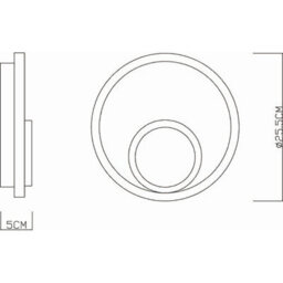 Luminosa Lighting Luminosa Villa Integrated Led Wall Lamp Led 3000K - thumbnail 4