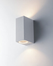 Luminosa Lighting Luminosa Qubo Outdoor 2 Light Up Down Light White, Ip54 15.1X9.3X6.7Cm - thumbnail 3