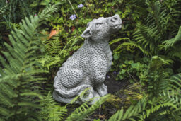Mythical 'terracotta Dragon' Stone Cast Ornament - thumbnail 4