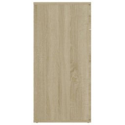 Berkfield Sideboard Sonoma Oak 80X36X75 Cm Engineered Wood - thumbnail 7