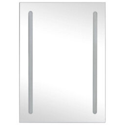 Berkfield Led Bathroom Mirror Cabinet 50X13X70 Cm - thumbnail 4