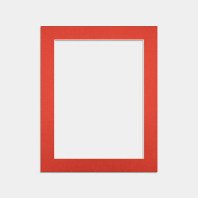 Ak Frames 20X16 Poppy Red Picture Mounts To Fit 16X12 Aperture Size - Mount Board Only (No Frame Included) - image 1