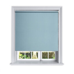 Lister Cartwright Blackout Plain Roller Blinds Windows Blind Child Safety Included (Blue, 60 Cm Width X 160 Cm Drop) - thumbnail 2